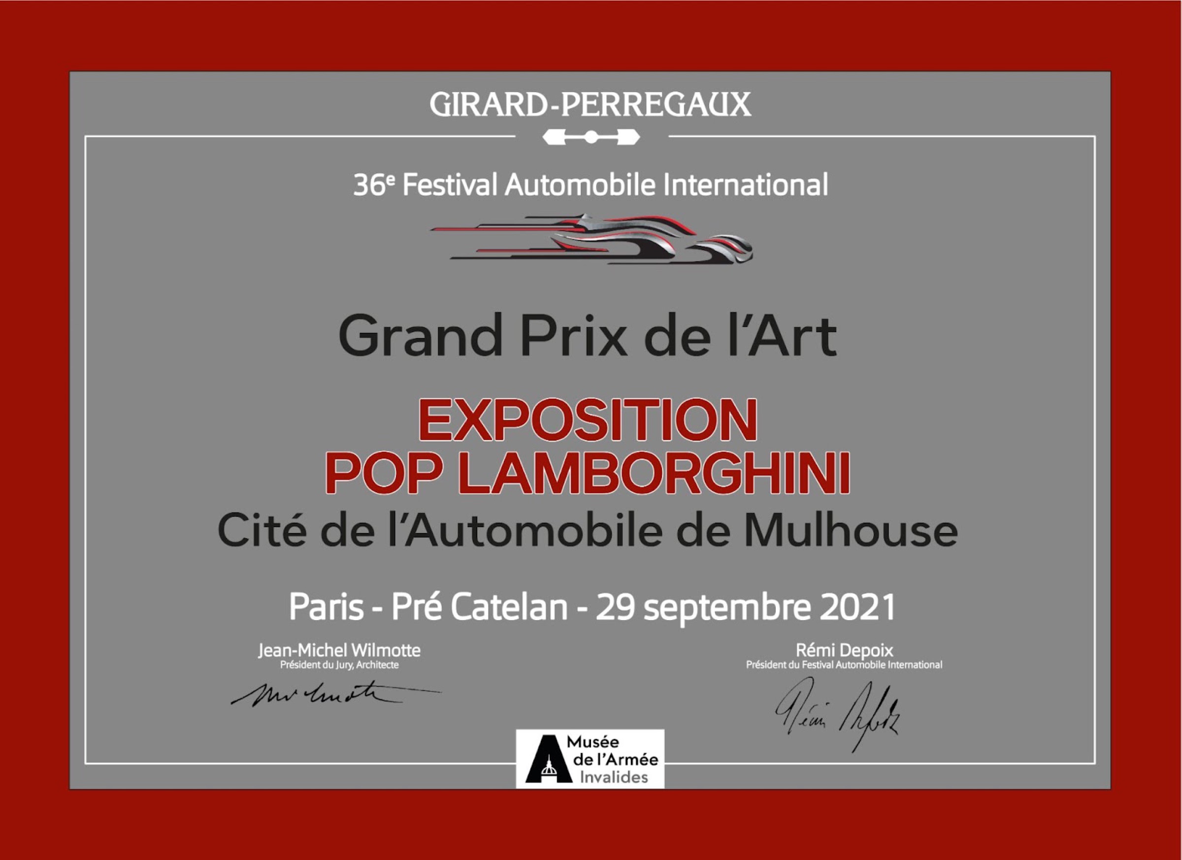 Pop Lamborghini — Miroirs