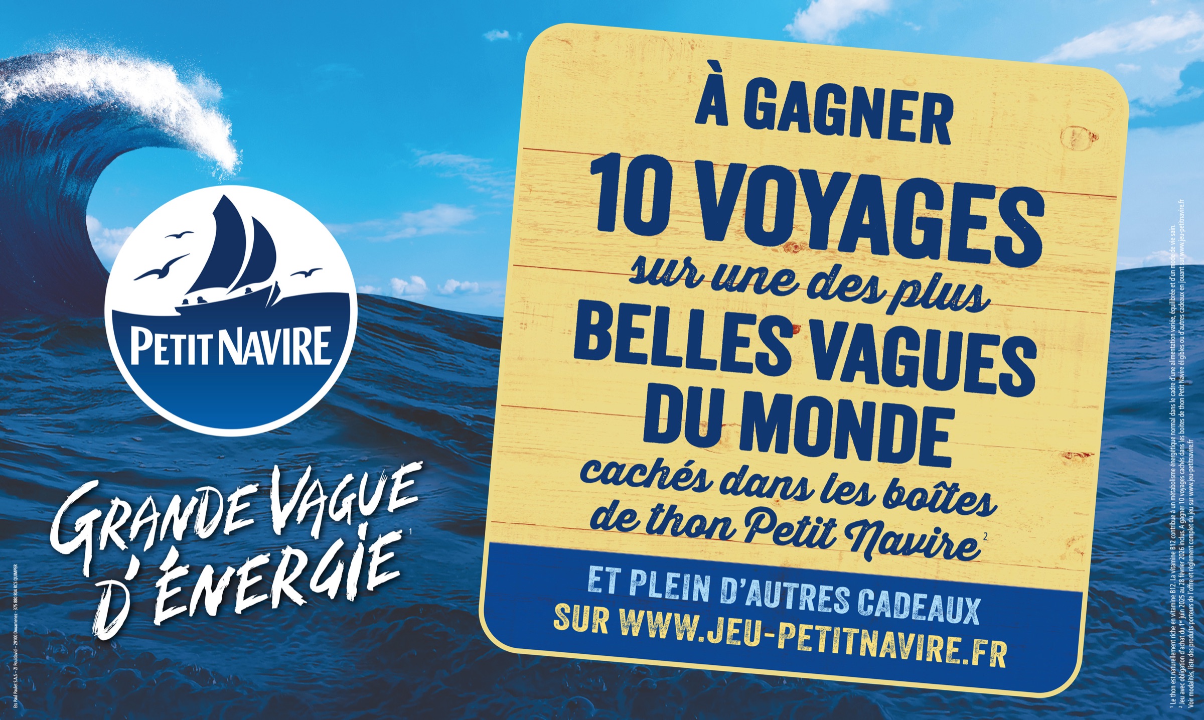 Petit Navire — Grande Vague d'Énergie