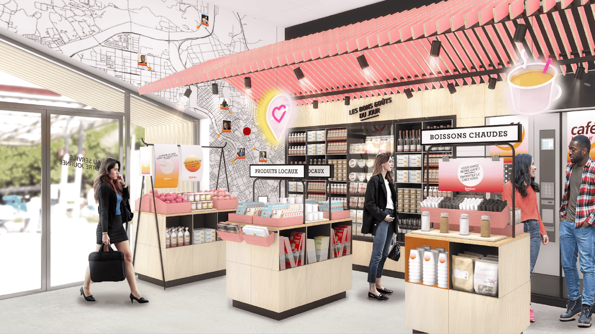 Total Bonjour — Concept retail